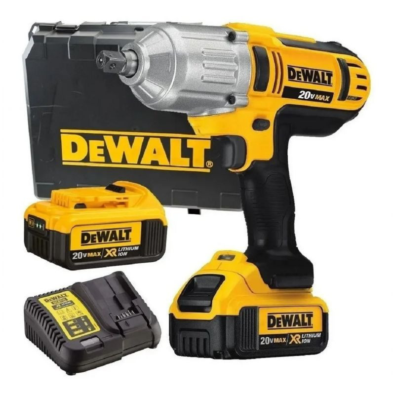 LLAVE DE IMPACTO INAL DEWALT 20V E1/2 DCF889M2 (2 BAT + CARG)