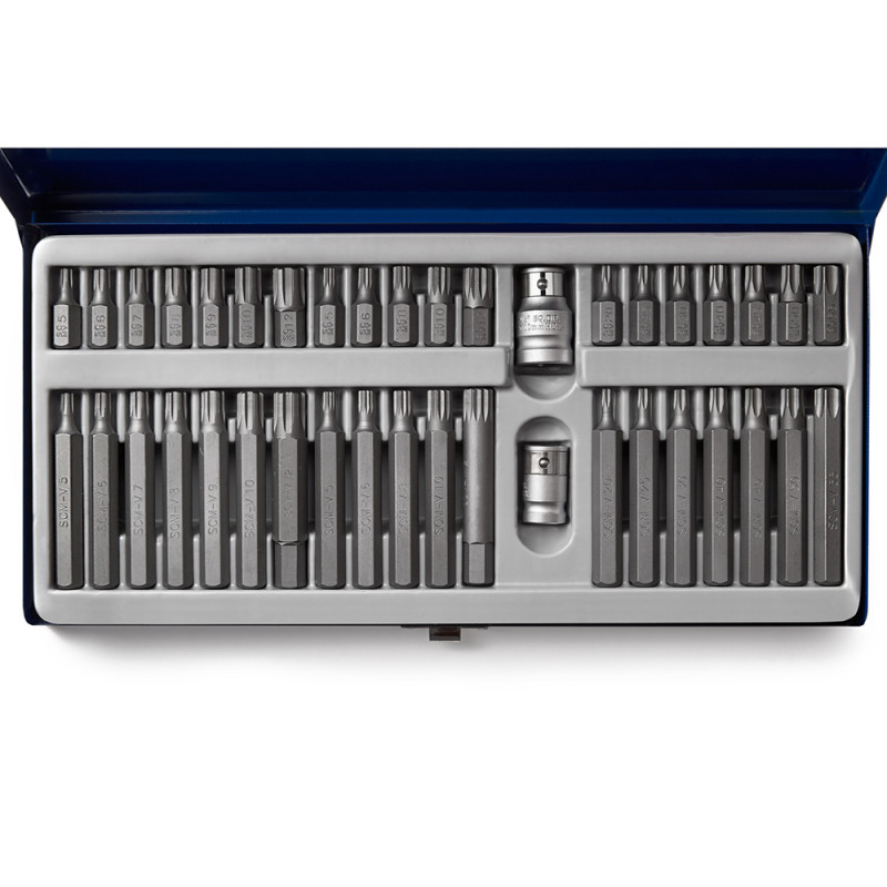JUEGO DE PUNTAS BREMEN TORX/RIBE/MULTI 41PZS  5396