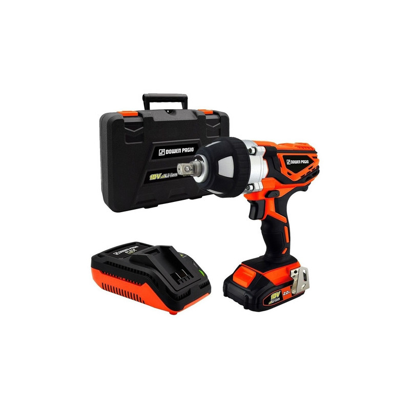 LLAVE DE IMPACTO INALAMBRICA DOWEN PAGIO 18V E.1/2" (CARG+BAT) 9993139