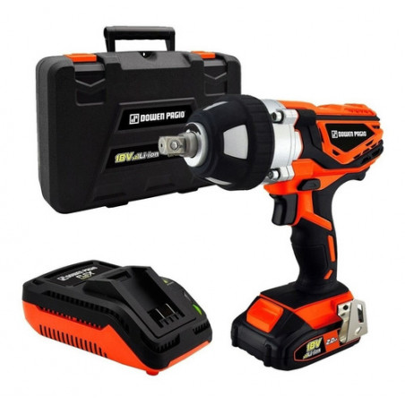 LLAVE DE IMPACTO INALAMBRICA DOWEN PAGIO 18V E.1/2" (CARG+BAT) 9993139