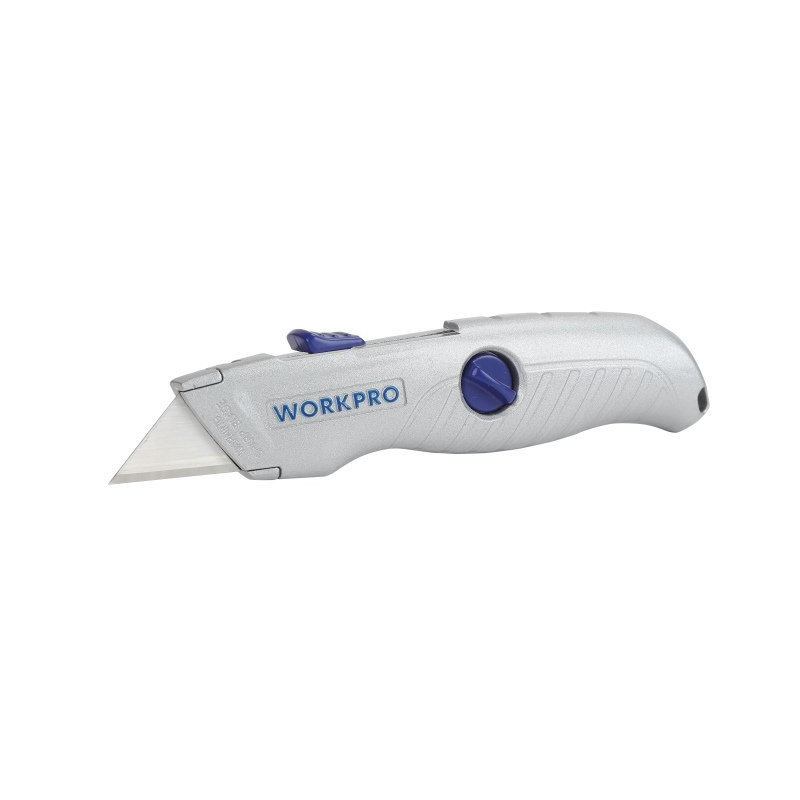CUTTER RETRACTIL TRAPEZOIDAL WORKPRO AUTOMATICO W013022