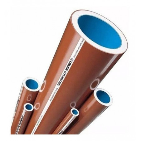 CAÑO FUSION H3 AGUA FRIA (INTERIOR AZUL) 1/2" -6-MT