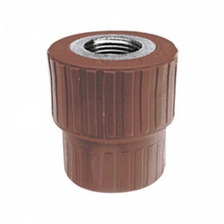 CUPLA REDUCCION FUSION ROSCA METAL H H3 1/2'" X 3/8"