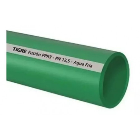 CAÑO FUSION VERDE PN 12 AGUA FRIA M 40 -4-MT