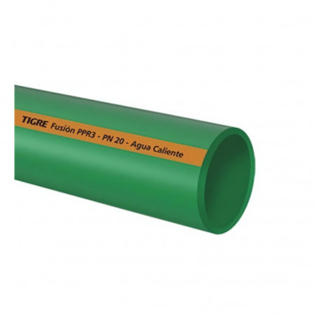 CAÑO FUSION VERDE PN 20 AGUA CALIENTE M 25 -4-MT
