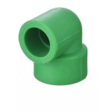 CODO 90 FUSION REDUCCION VERDE M 25 X 20