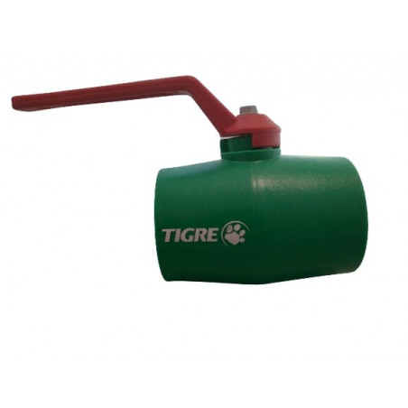 LLAVE DE PASO FUSION FUSION ESFERICA VERDE M 32 C/MANIJA