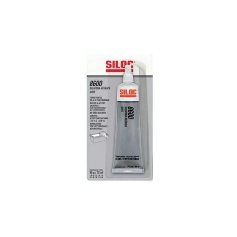 SELLADOR SILOC SILICONA OXIMICA 8600 - 70-ML (98 GR)