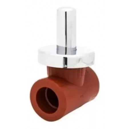 LLAVE DE PASO FUSION FUSION H3 CROMO 1"