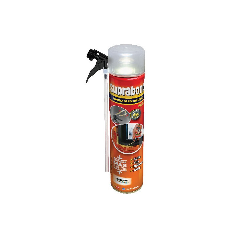 POLIURETANO EXPANDIBLE SUPRABOND 500 ML PREMIUN
