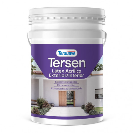 LATEX EXTERIOR - INTERIOR TERSUAVE BLANCO-20-LITRO