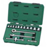 JUEGO BOCALLAVES SATA E.3/8" 16PZS PULG. ST09085SJ