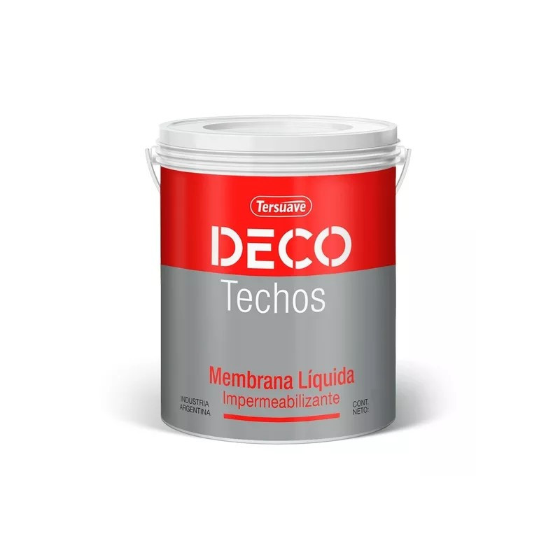 DECO TECHOS TERSUAVE MEMBRANA LIQUIDA BLANCO 10 KG