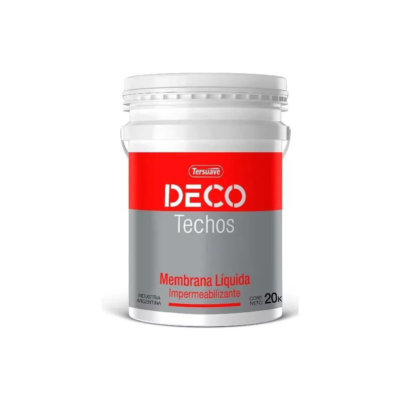 DECO TECHOS TERSUAVE MEMBRANA LIQUIDA BLANCO 20 KG