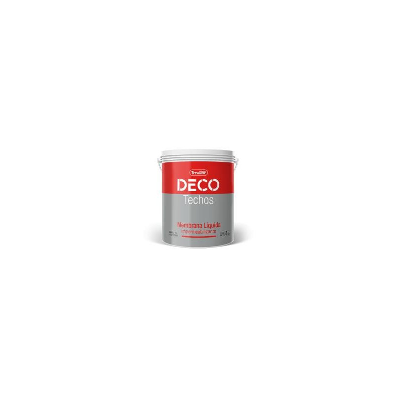 DECO TECHOS TERSUAVE MEMBRANA LIQUIDA BLANCO  4 KG