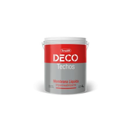 DECO TECHOS TERSUAVE MEMBRANA LIQUIDA BLANCO  4 KG
