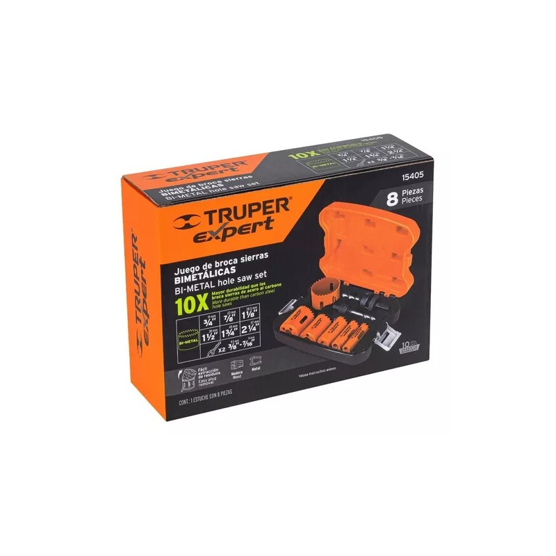 SIERRA COPA EN JUEGO TRUPER BIMETALICA X 8 PZ 15405