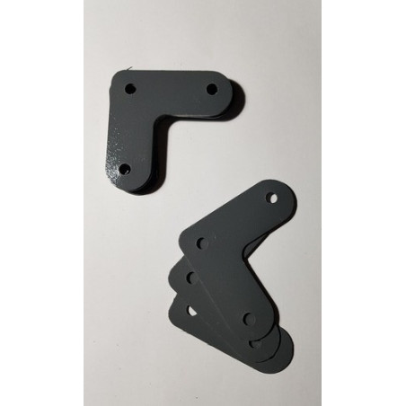 ESCUADRA PARA ESTANTERIA  0.56 MARRON