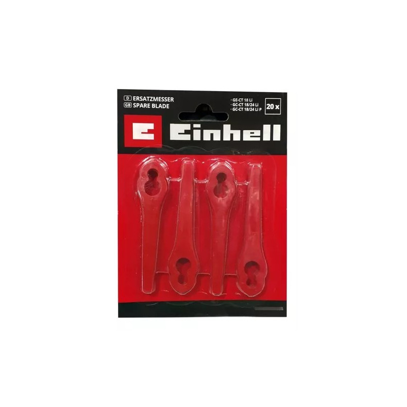 CUCHILLA REPUESTO BORDEADORA EINHELL X 20UN 3405730