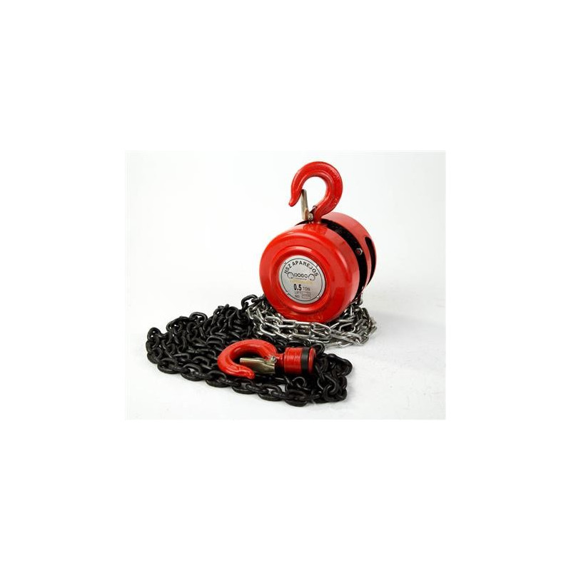 APAREJO MANUAL DOGO ESPECIALISTA 0.50 TN (3MT)