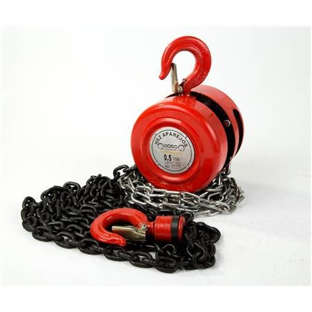 APAREJO MANUAL DOGO ESPECIALISTA 0.50 TN (3MT)