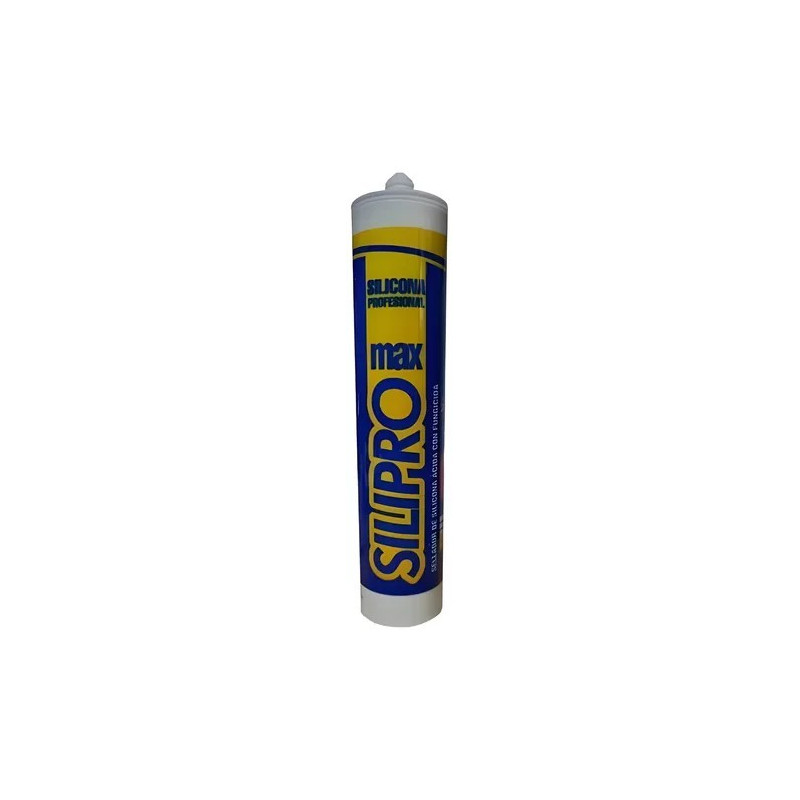 SELLADOR SILICONA SILIPRO MAX TRANSPARENTE 280 ML -PACK X 6 UNIDADES-