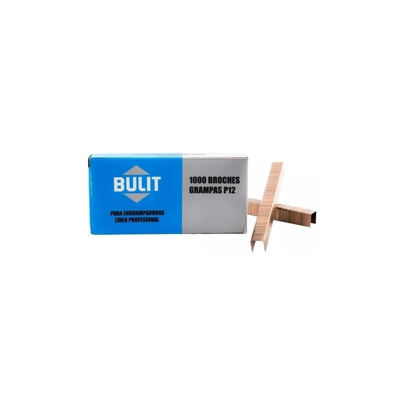 GRAMPA P/ENGRAMPADORA BULIT P12 CAJA X 1000 UN