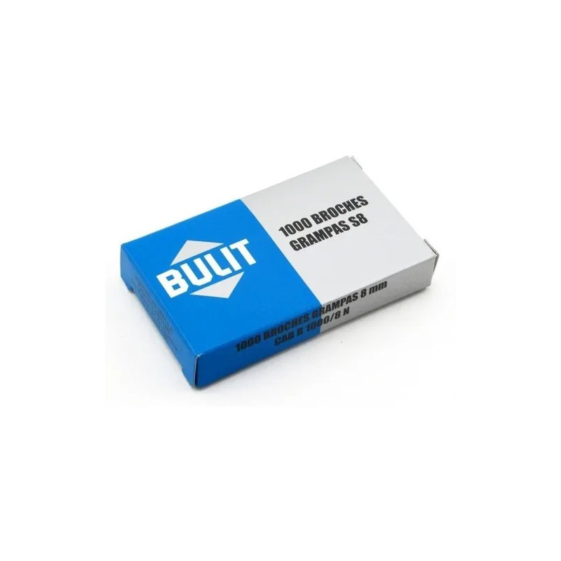 GRAMPA P/ENGRAMPADORA BULIT S 8 CAJA X 1000 UN