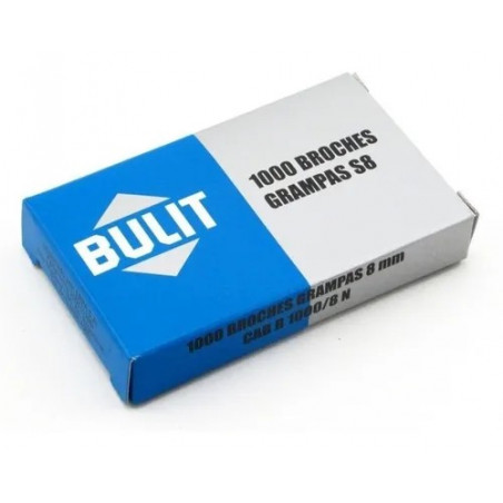 GRAMPA P/ENGRAMPADORA BULIT S 8 CAJA X 1000 UN