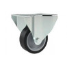 RUEDA PPL Y GOMA GRIS  50X20 FIJA C/BASE HC210BPF