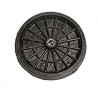 RUEDA PARA HORMIGONERA PVC 350X65            8358
