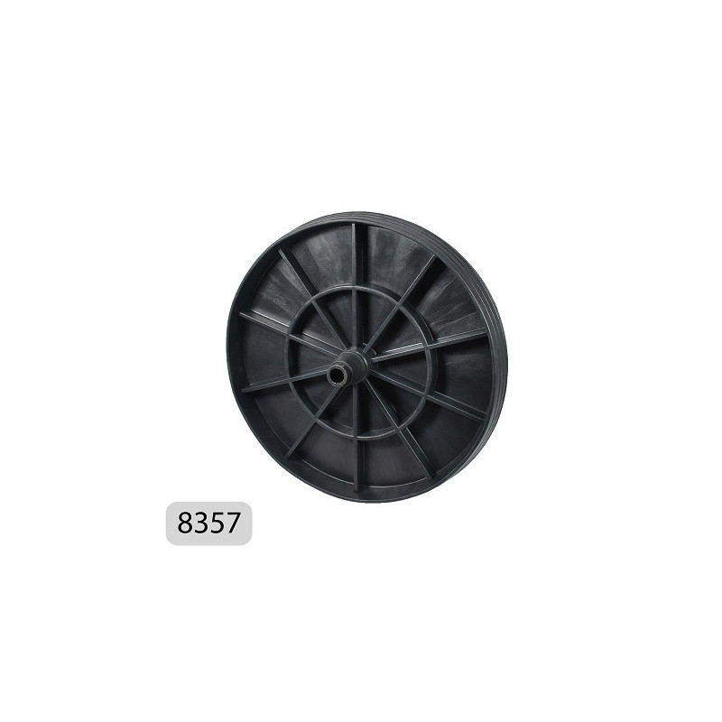 RUEDA PARA CARRETILLA PLASTICA 360MM 8357 / PO360C