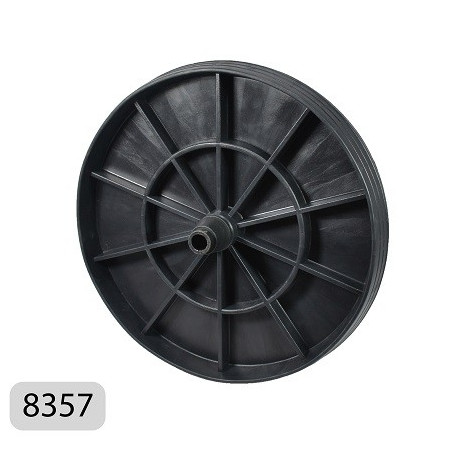 RUEDA PARA CARRETILLA PLASTICA 360MM 8357 / PO360C