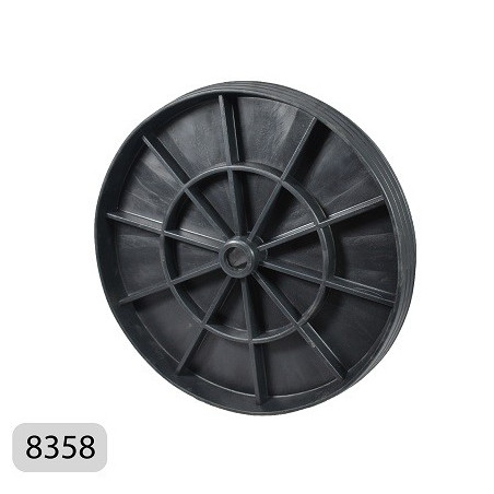 RUEDA PARA HORMIGONERA PVC 350X65            8358