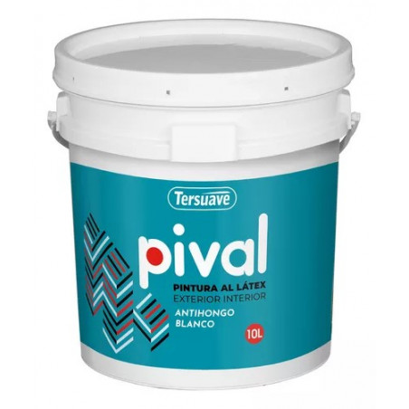 LATEX PIVAL EXTERIOR-INTERIOR BLANCO -10-LT