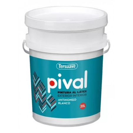 LATEX PIVAL EXTERIOR-INTERIOR BLANCO -20-LT