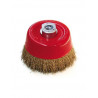 CEPILLO DE ACERO PARA AMOLADORAS TIGERLION COPA RIZADO  75MM