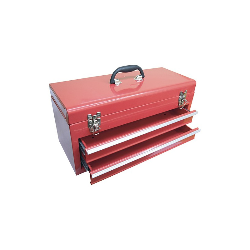 CAJA PARA HERRAMIENTAS MJ METALICA 2 BANDEJAS 132
