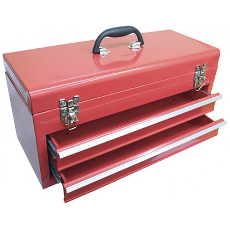 CAJA PARA HERRAMIENTAS MJ METALICA 2 BANDEJAS 132