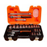 JUEGO BOCALLAVES BAHCO E.1/2" C/ACC 24PZS   S240