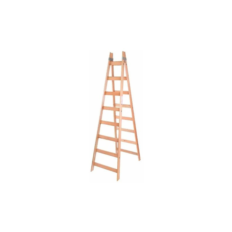 ESCALERA DE MADERA PINTOR PARANA  8 ESCALONES SANTA RITA