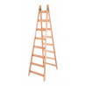 ESCALERA DE MADERA PINTOR PARANA  8 ESCALONES SANTA RITA