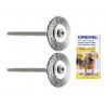 ACCESORIO MINI TORNO DREMEL DR428 CEPILLO ACERO