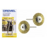 ACCESORIO MINI TORNO DREMEL DR535 CEPILLO BRONCE