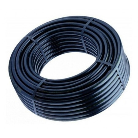 CAÑO POLIETILENO NEGRO 1" K 4   -1-MT