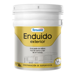 ENDUIDO PLASTICO TERSUAVE EXTERIOR -10-LT