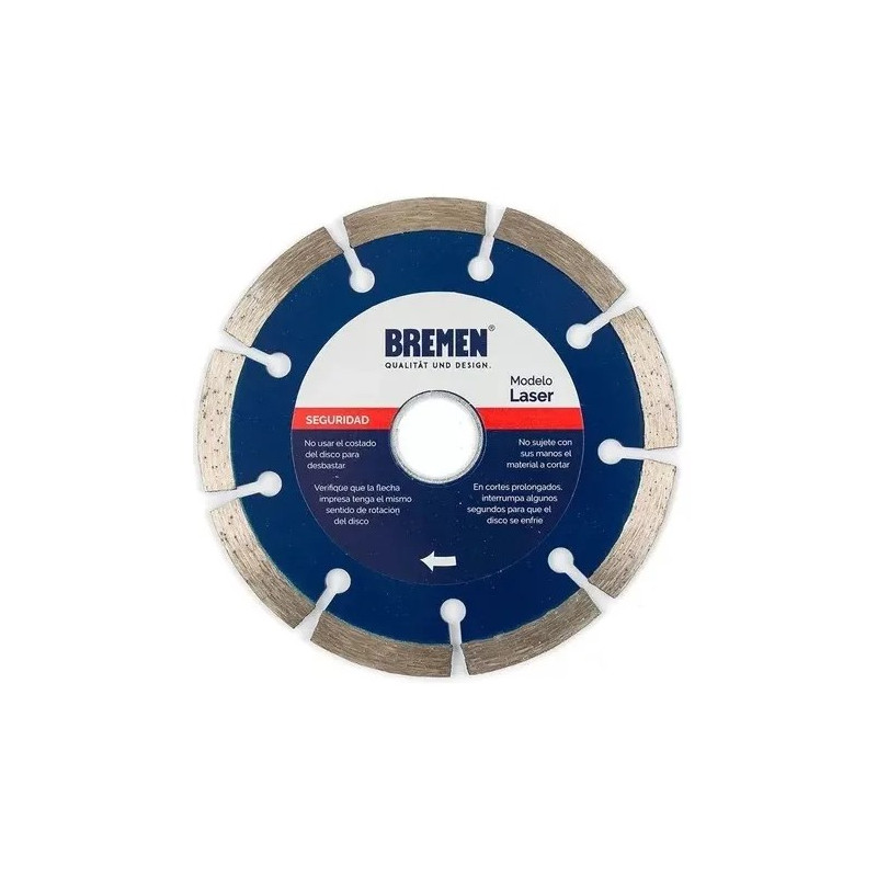 DISCO DIAMANTADO BREMEN SEGMENTADO 9" 4531