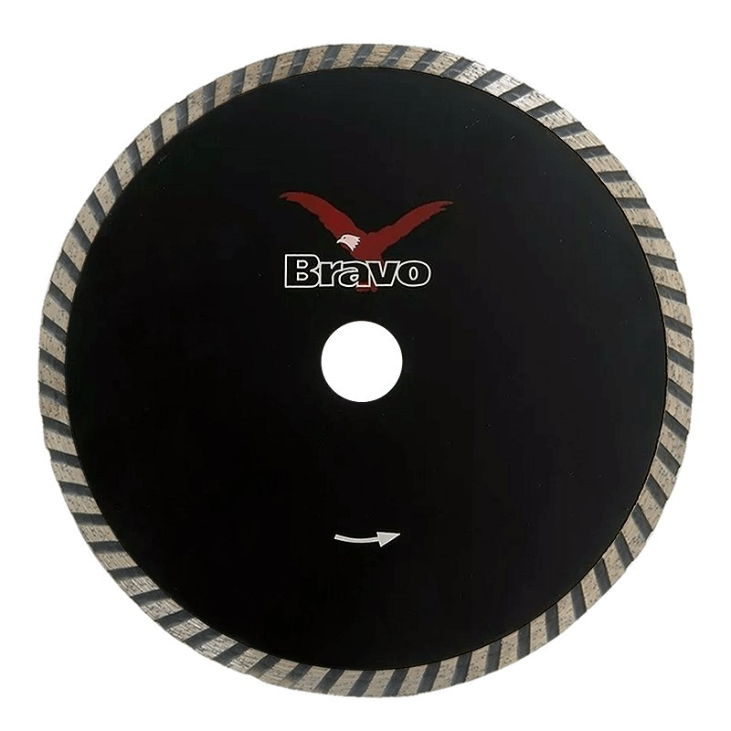 DISCO DIAMANTADO PATROLL BLACK TURBO 7" (BRAVO)