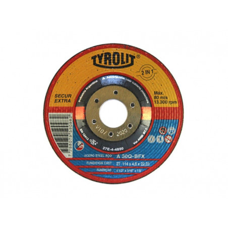 DISCO TYROLIT SECUR AMOLAR O/A 4.5" X 4.80