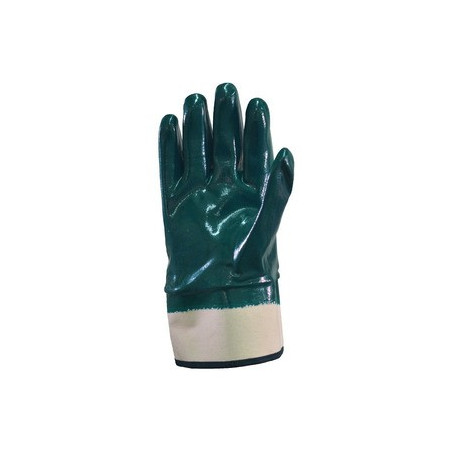 GUANTES TEJIDO DPS NITRILO AZUL BAÑO COMPLETO PUÑO TEJIDO 11155